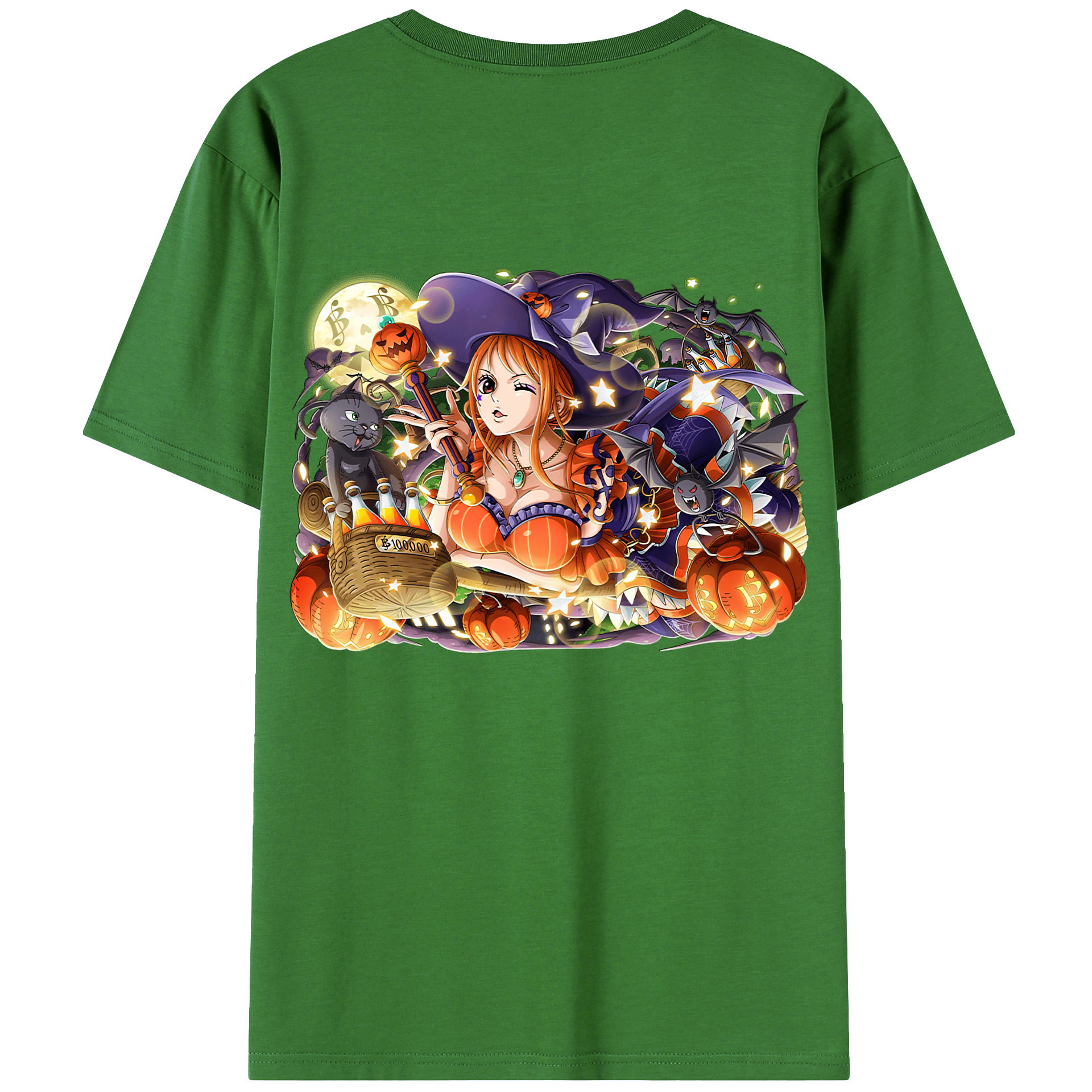 （画像用） ワンピース ナミ ONE PIECE Nami レディース半袖Tシャツ(バックプリント)